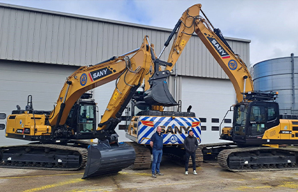 AG Wilson adds to its fleet with more SANY excavators